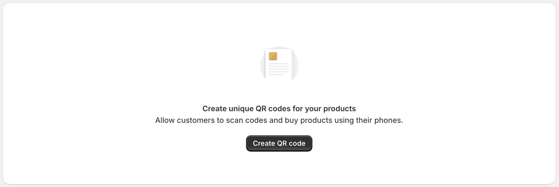 Screenshot showing a Polaris EmptyState