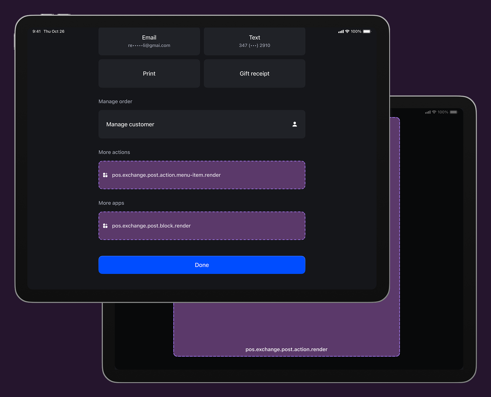 Post-exchange targets overview