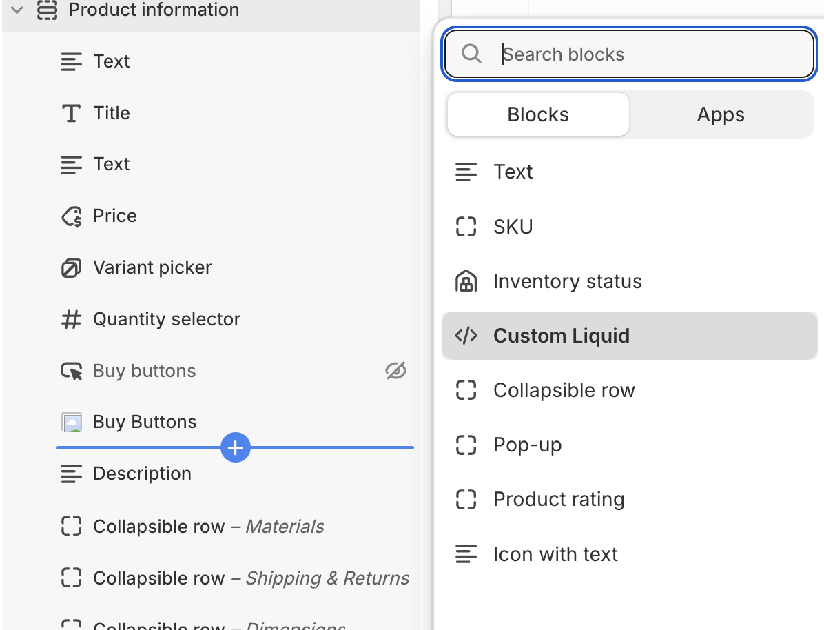 How to create a custom Liquid block