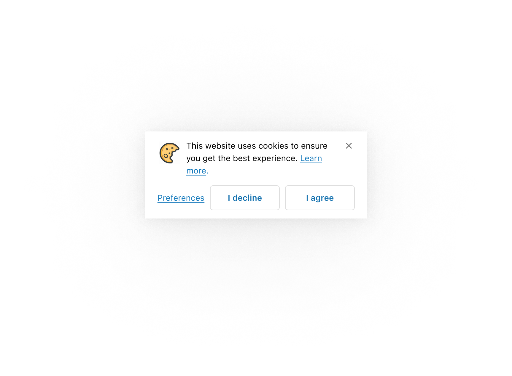 A sheet using layout components to structure content.