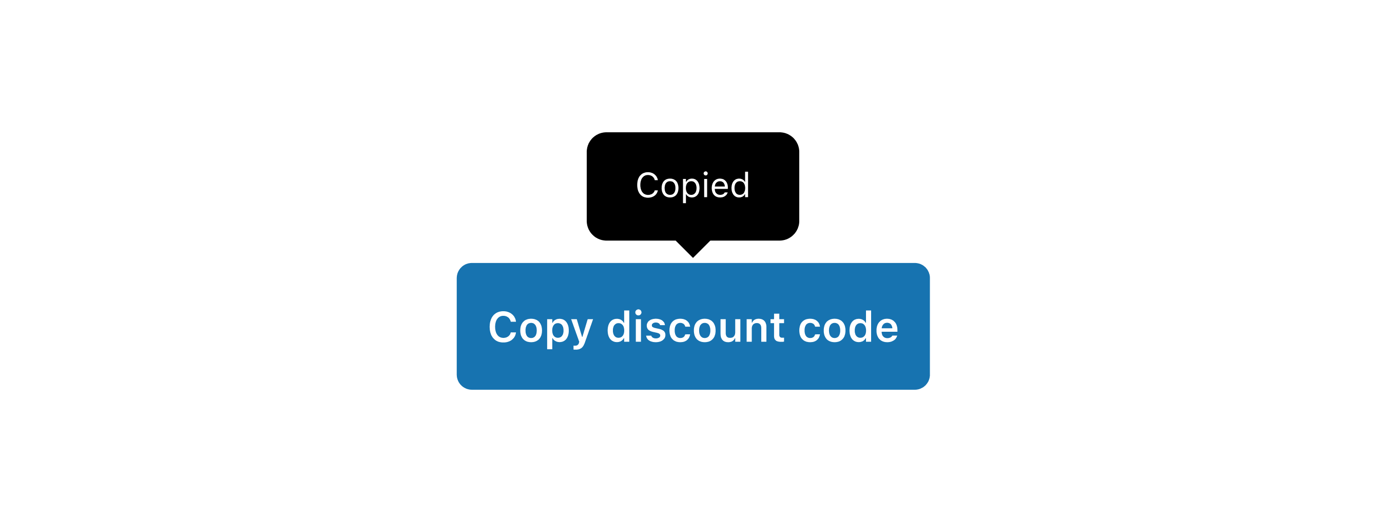 A button that copies text to the clipboard with a tooltip confirmation
