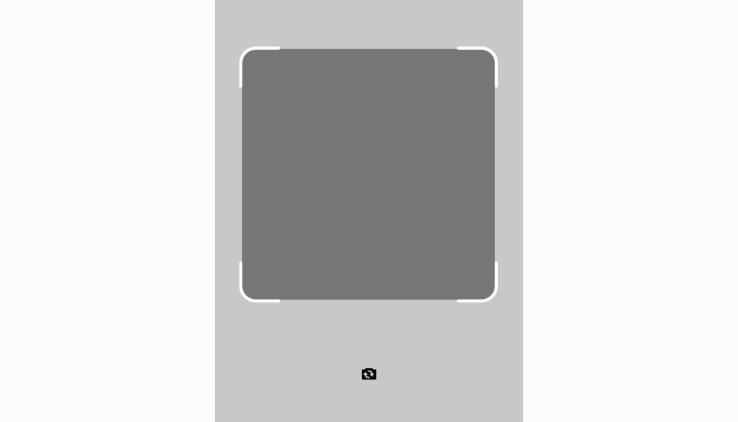 Enable barcode and QR code scanning using the device camera. This example demonstrates a full-screen camera scanner with scan data display and banner messaging, showing how to integrate camera-based scanning into your workflow for product lookups or inventory management.