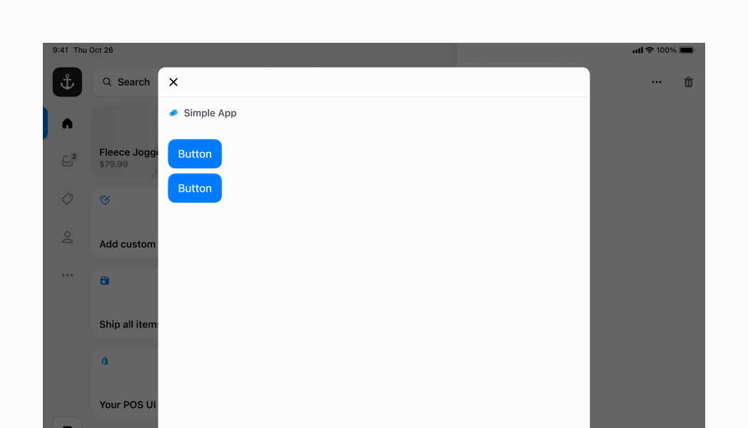 Stack elements vertically by setting \`direction='block'\`. This creates a vertical layout with automatic gap spacing between elements, ideal for forms, lists, or any vertically-stacked content.