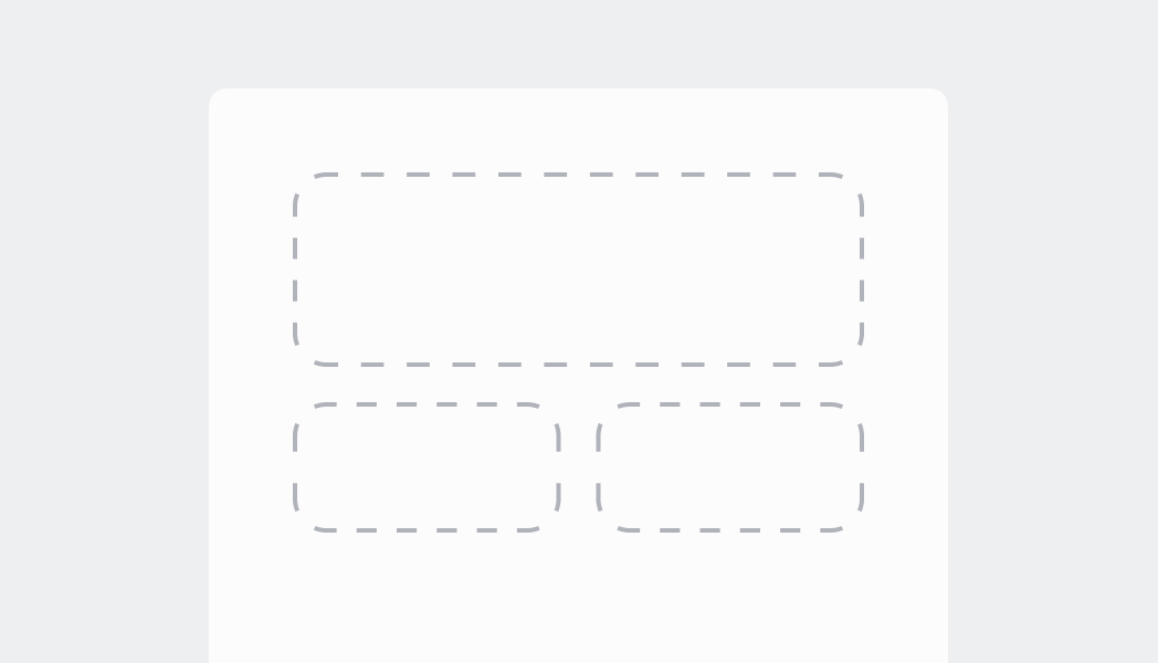 Organize UI elements horizontally or vertically with automatic spacing management. This example shows a Stack with default values, demonstrating how to structure layouts and control element spacing through gap properties without manual margin management.