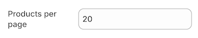 number setting