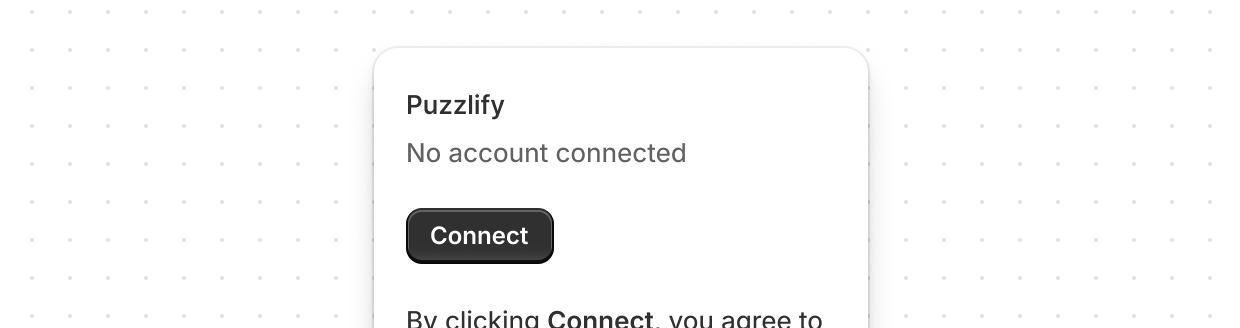 Account connection