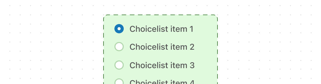 ChoiceList