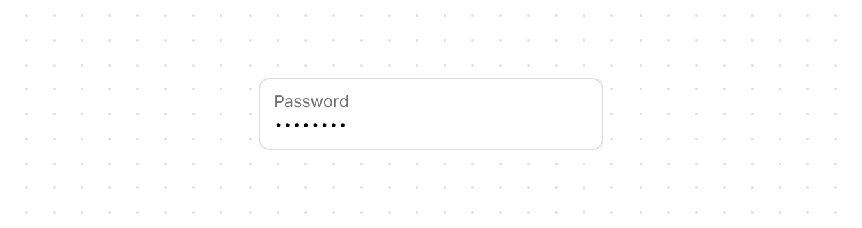 PasswordField