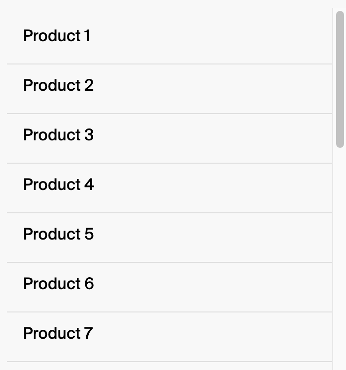 List